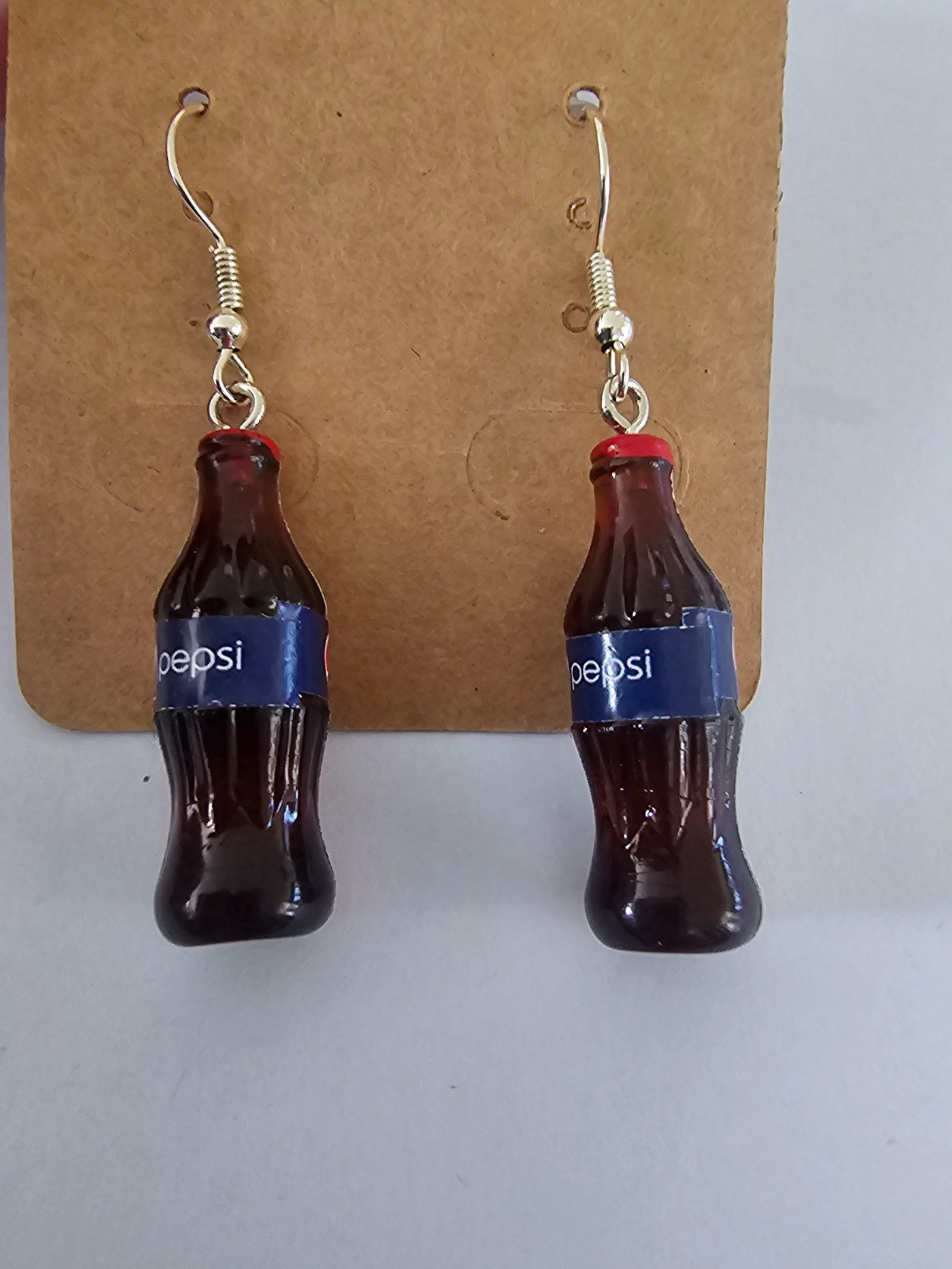 Boucle d'oreilles pepsi